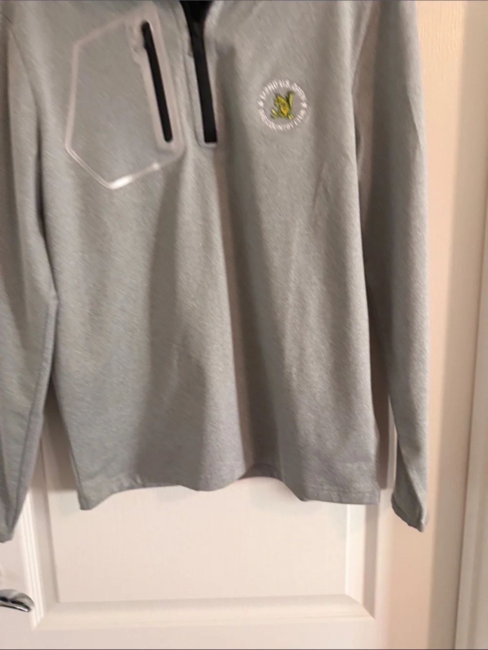 Ralph Lauren RLX Heather Gray Performance Quarter-Zip